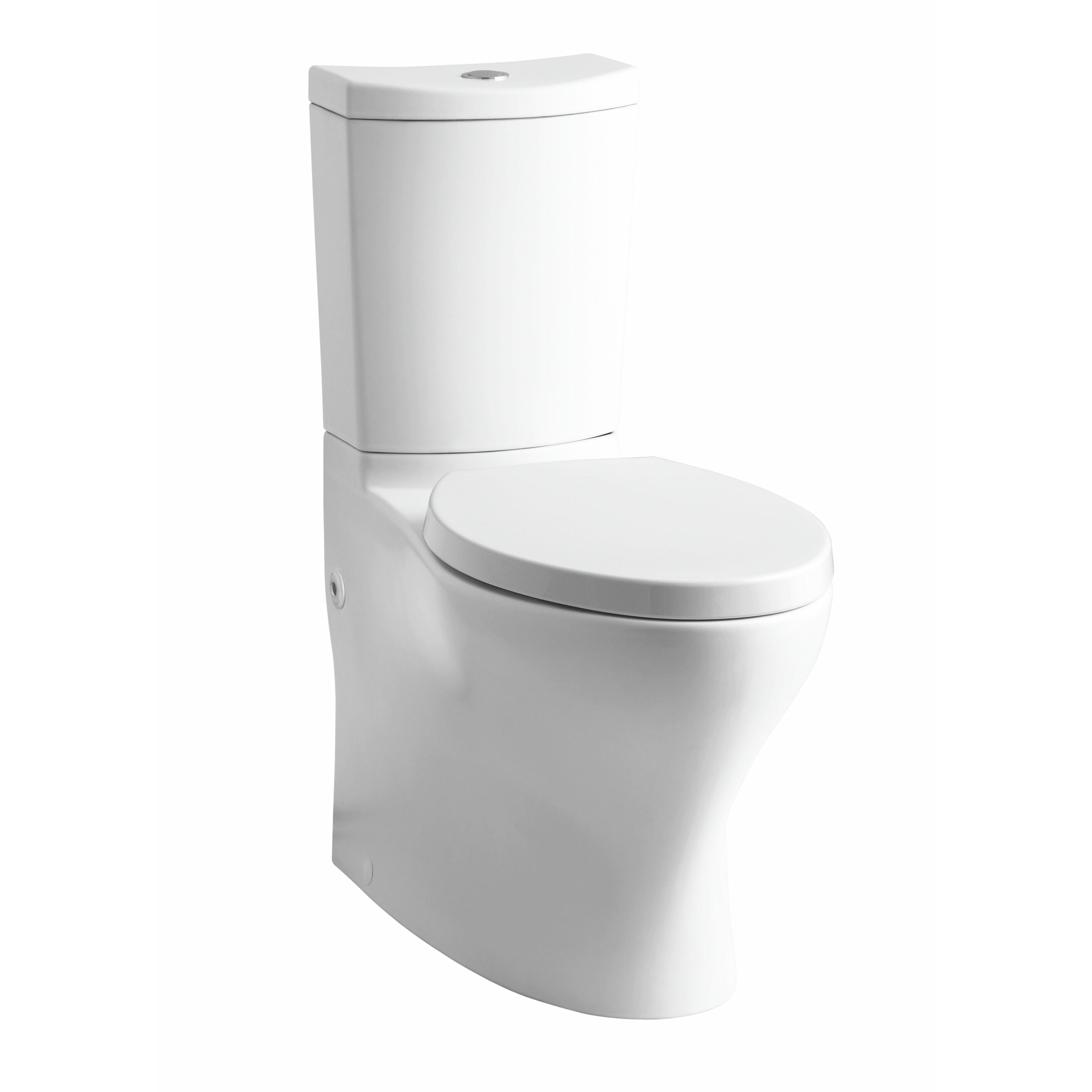 What is an elongated toilet?